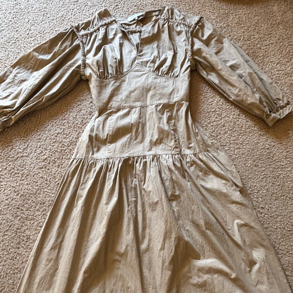 Sea New York Tan Maxi Dress